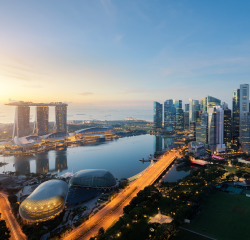 Image of Singapore skyscape